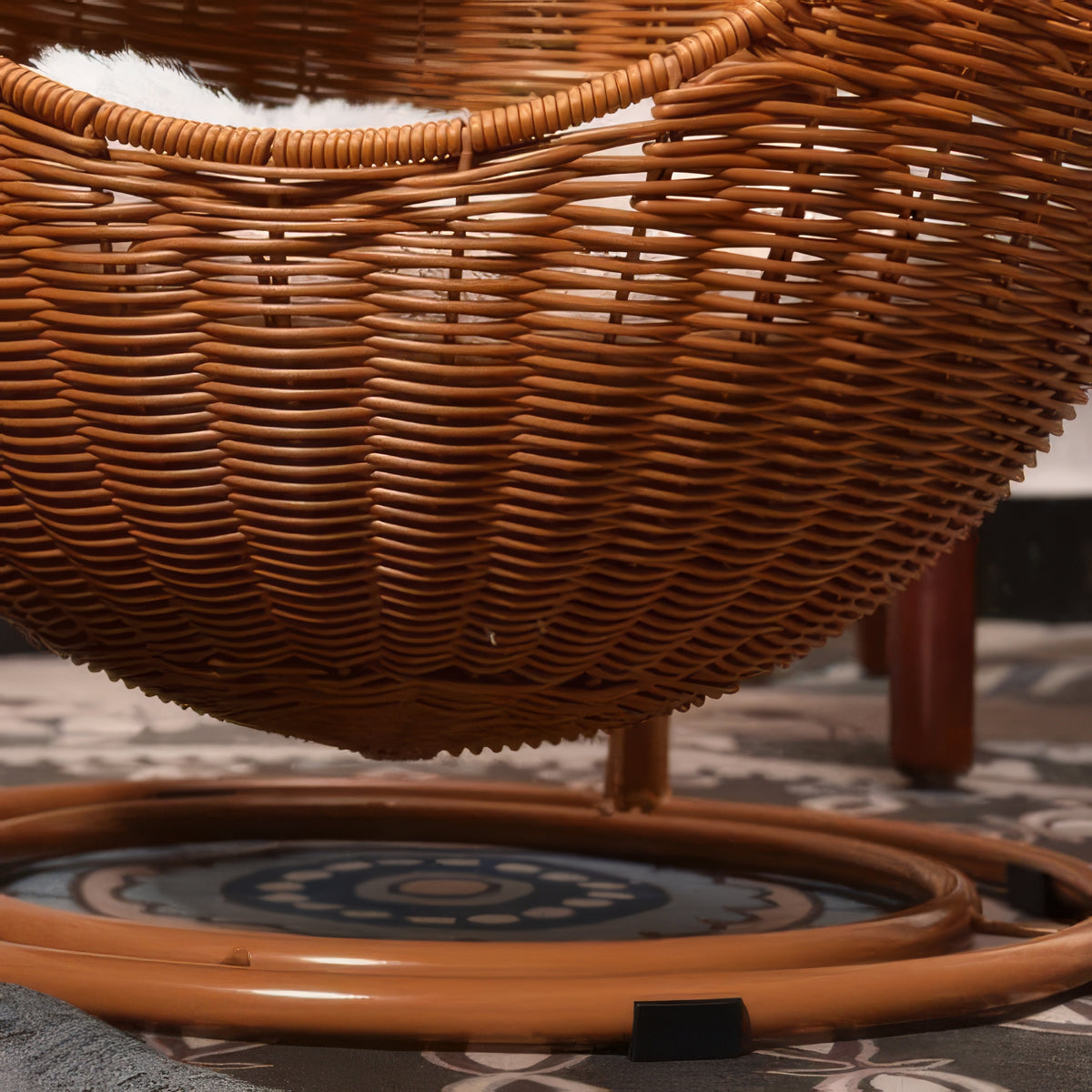 Basket Pet Bed - PAWS