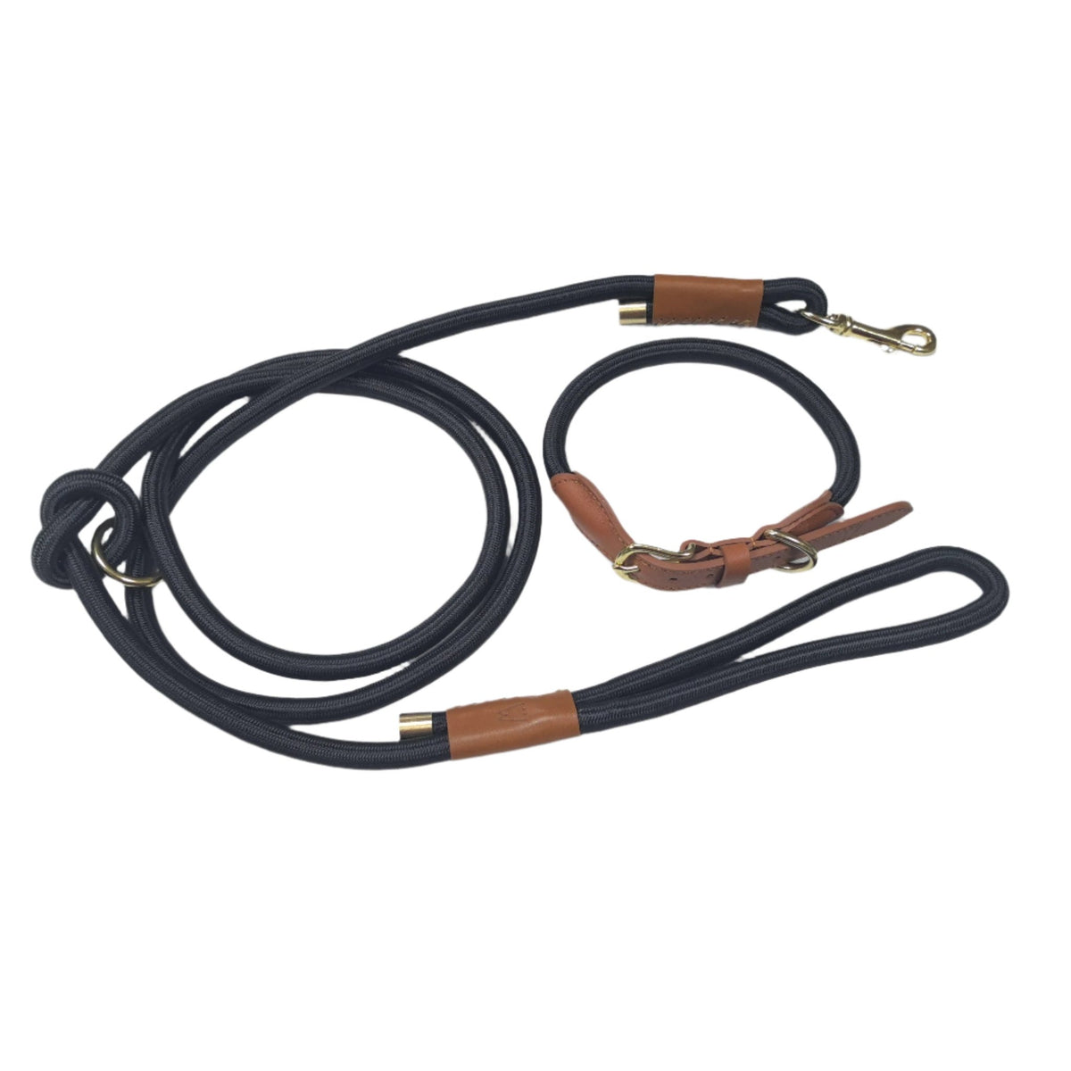 Rope Collar And Leash Set - PAWS